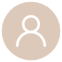 Beige User Line Avatar Circle Round free icon for commercial use
