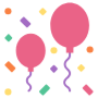 Birthday Party Balloons icon