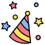 Birthday Party Hat Accessory free icon for commercial use