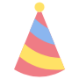 Birthday Party Hat free icon for commercial use