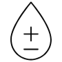 Blood Type Positive Negative Black Outline free icon for commercial use