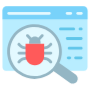 Bug Malware Browser Web Site free icon for commercial use