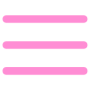 Burger Menu Pink Lines free icon for commercial use