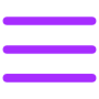 Burger Menu Purple Lines icon