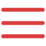 Burger Menu Red Lines free icon for commercial use