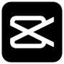 Capcut Square Rounded Black free icon for commercial use