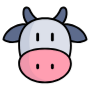 Cow Animal Head icon