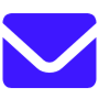 Dark Blue Email For Signature free icon for commercial use