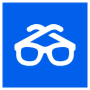 Degreed Blue Logo Symbol Square free icon for commercial use