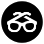 Degreed Logo Symbol Circle Round Black And White free icon for commercial use