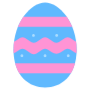 Easter Egg Blue free icon for commercial use