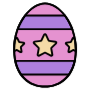 Easter Egg Star Decoration icon