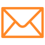 Email Orange Outline free icon for commercial use