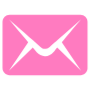 Email Pink free icon for commercial use