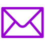 Email Purple Outline free icon for commercial use
