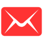 Email Red free icon for commercial use