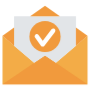 Email Verification Yellow free icon for commercial use