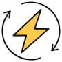 Energy Efficiency free icon for commercial use