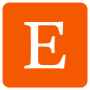 Etsy Logo Square Orange icon
