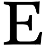 Etsy Logo Symbol Black icon