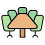 Executives Meeting Conference Room free icon for commercial use