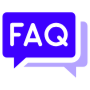 Faq Questions Naval Blue Speech Bubbles icon