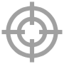 Focus Gray Outline Tracker free icon for commercial use