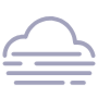 Foggy Weather Gray Cloud icon
