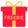 Freebie Red Gift Box free icon for commercial use