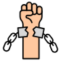 Freedom Human Rights Unchain free icon for commercial use