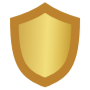 Golden Shield free icon for commercial use