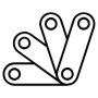 Google App Script Black Outline free icon for commercial use