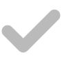 Gray Check Mark Tick free icon for commercial use