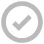 Gray Check Mark Tick Symbol free icon for commercial use