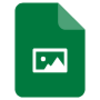 Green Image File Format Extension free icon for commercial use