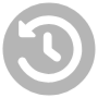 History Gray Circle Round Button free icon for commercial use