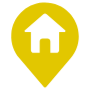 Home Location Address Placeholder Yellow free icon for commercial use