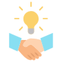 Consultation Services Handshake free icon for commercial use