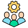 Consultation Services Teamwork free icon for commercial use