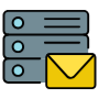 Email Hosting Server free icon for commercial use