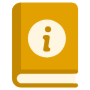 Manual Book Instruction Yellow icon