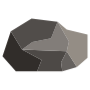 Meteor Rock Stone Mineral free icon for commercial use