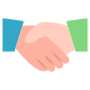 Partner Hand Shake Business free icon for commercial use