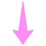 Pink Arrow Down Aesthetic free icon for commercial use