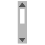 Scroll Bar Vertical Gray free icon for commercial use