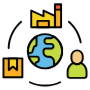 Supplier Chain Factory free icon for commercial use