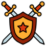 Swords And Shield free icon for commercial use