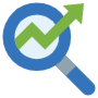 Trend Searching Seo Up Arrow free icon for commercial use