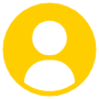 Yellow User Circle Round free icon for commercial use