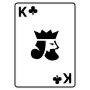 King Of Clubs Playing Card icon
